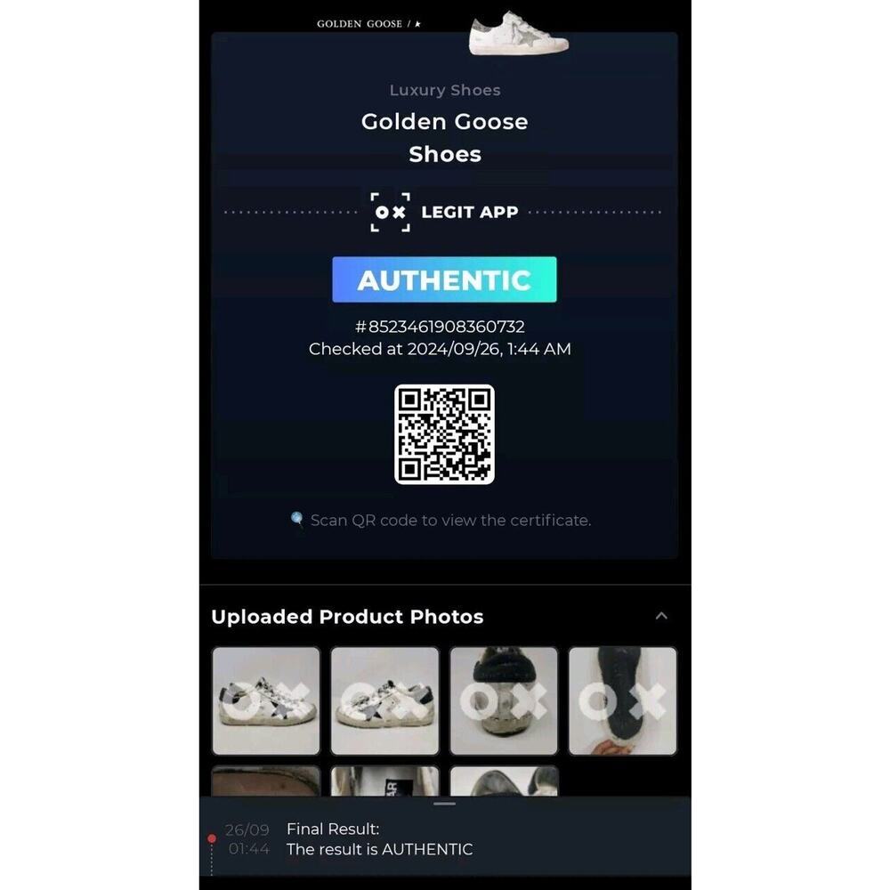 Golden Goose Shoes Womens EU38 US8 Deluxe Brand Super Star Low Top Sneakers - Picture 13 of 13